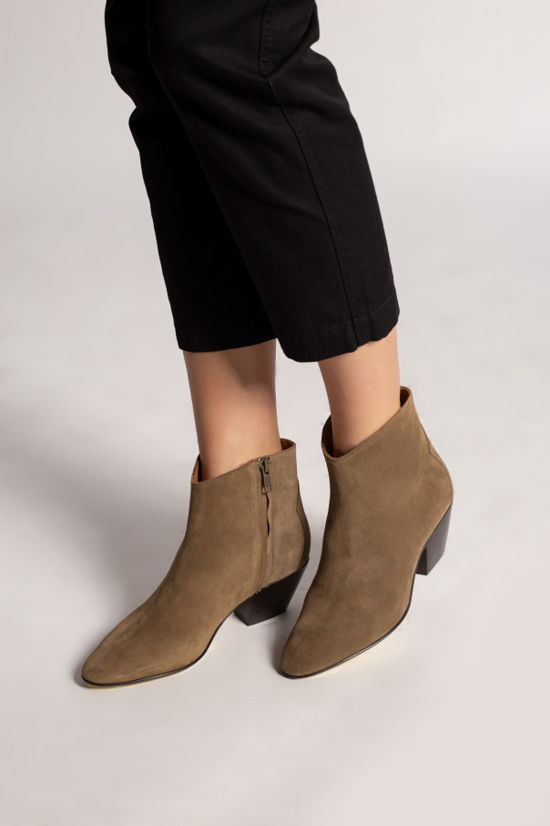 Isabel marant store dacken boots cognac